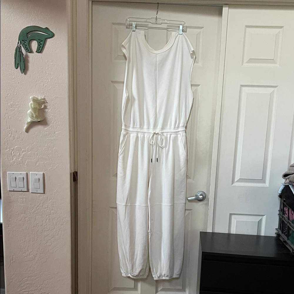 Listicle Ivory Jumpsuit